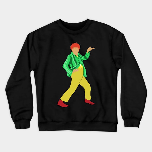 Drop Dead Fred Crewneck Sweatshirt by RevArt